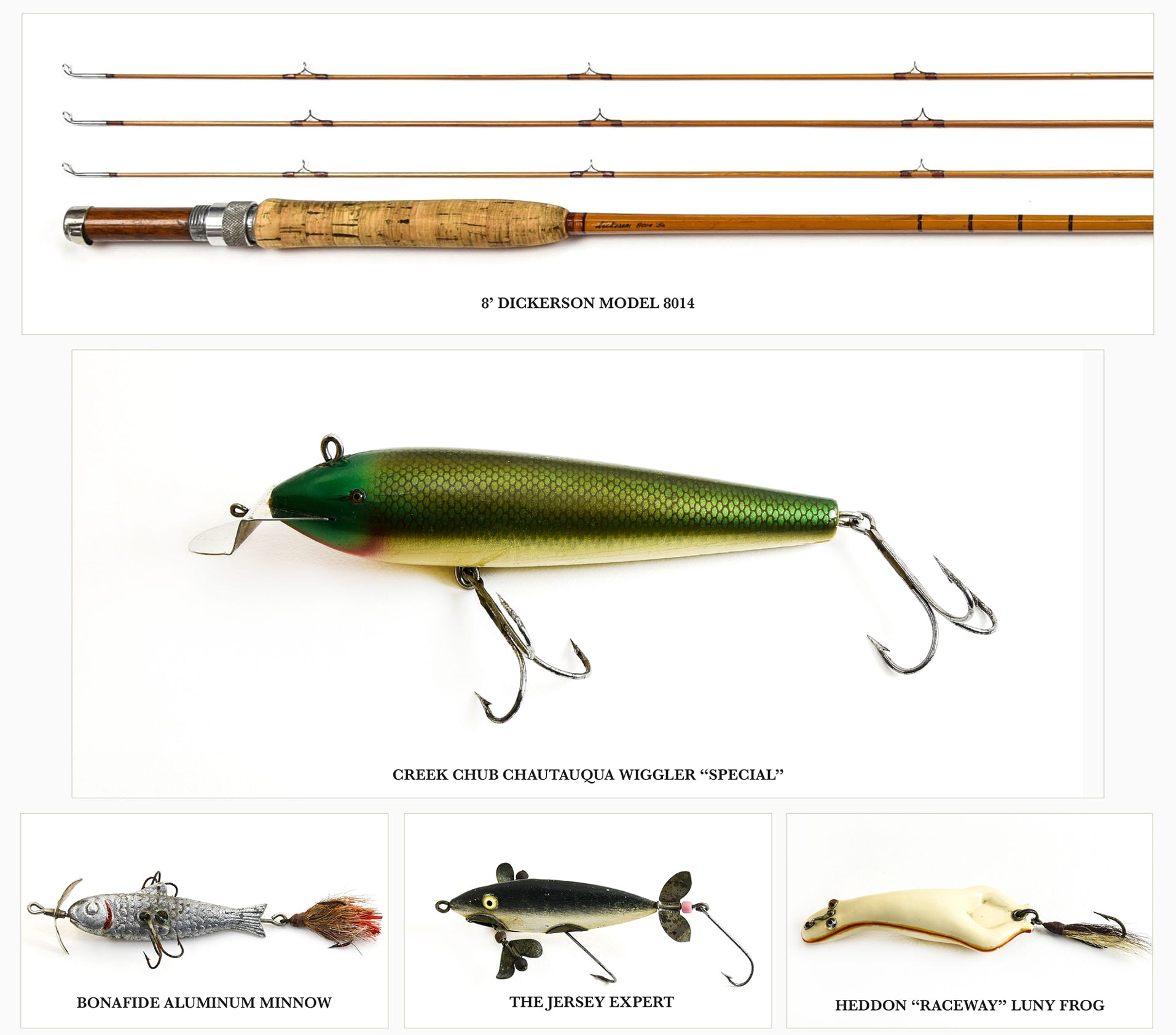Kull Auction & Real Estate Co / Kull's Old Town Station Auction Catalog -  ANTIQUE & COLLECTIBLE FISHING TACKLE AUCTION Online Auctions